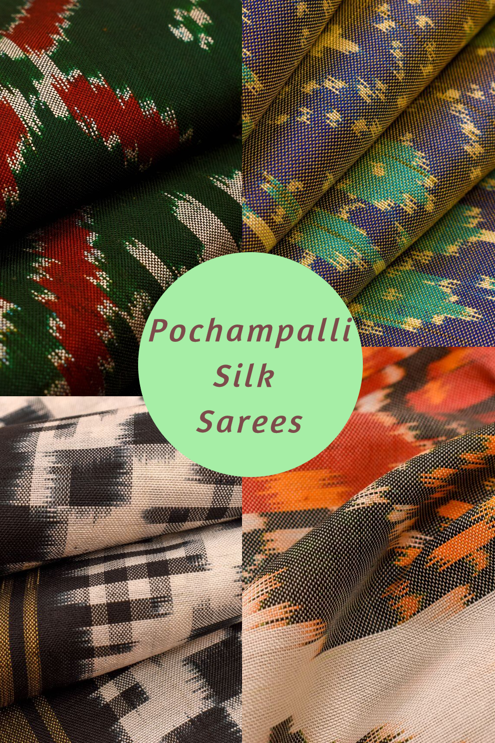 The best ways to style your Pochampalli Silk Sarees