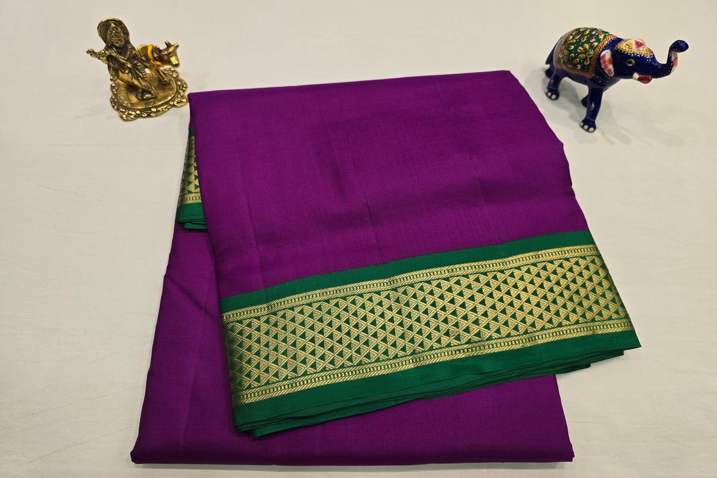 Nine yards silk saree PSAC0901211