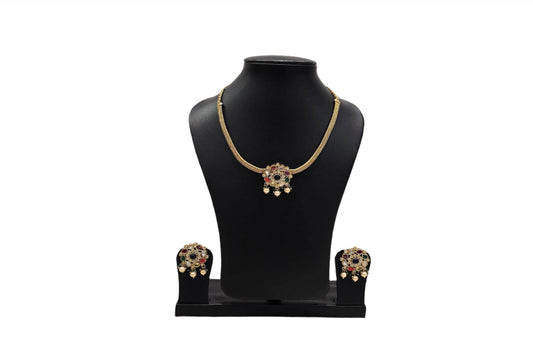 Parasvii jewels neckpiece set TS27N016
