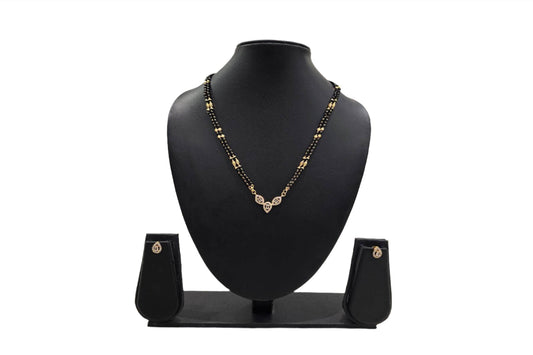 Parasvii jewels mangal sutra neckpiece set TS27N026