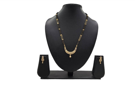 Parasvii jewels mangal sutra neckpiece set TS27N028