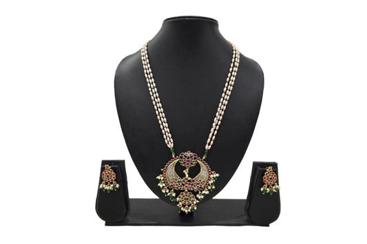 Parasvii jewels neckpiece set TS27N029