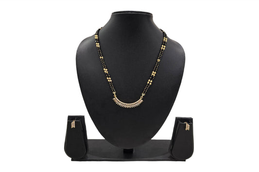Parasvii jewels mangal sutra neckpiece set TS27N030