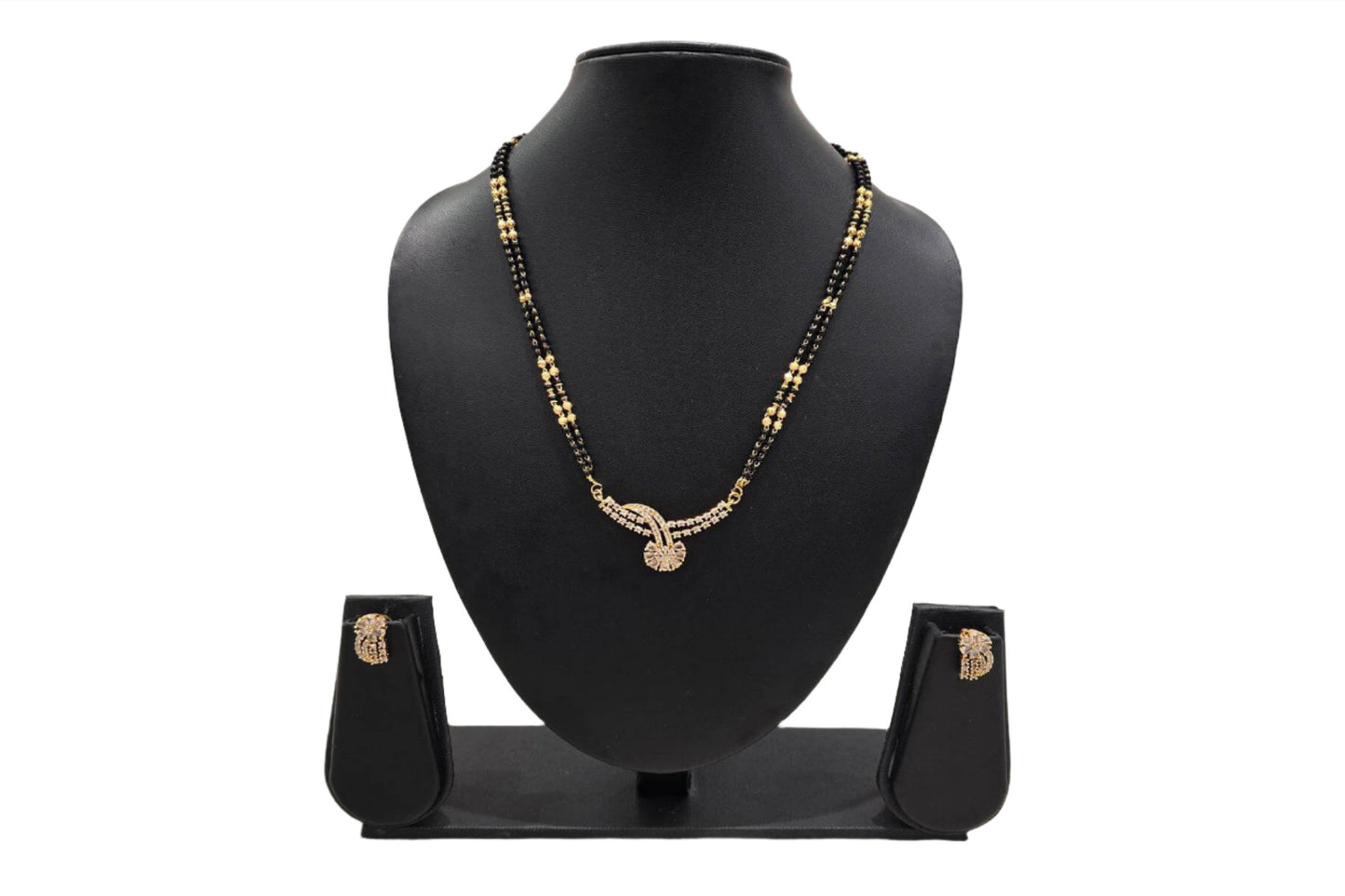 Parasvii jewels mangal sutra neckpiece set TS27N031