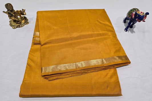 Nine And A Half Yards Silk Saree , A Silk Weave PSAC0901258