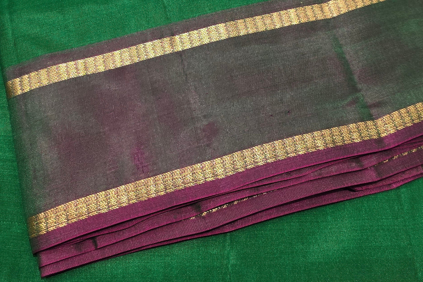 Nine And A Half Yards Silk Saree PSAC0901259