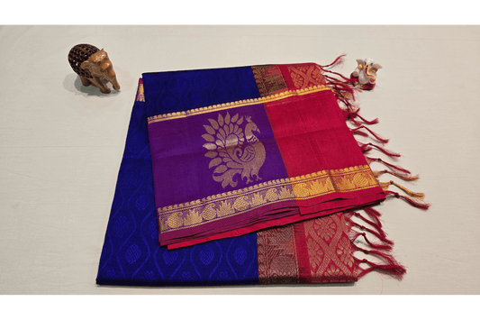 Silk Cotton Sarees by Shreenivas Silks PSSR014416