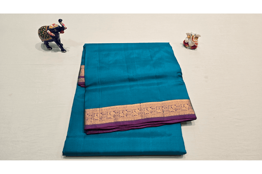 A Silk Weave Nine And A Half Yards Silk Saree PSAC0901287