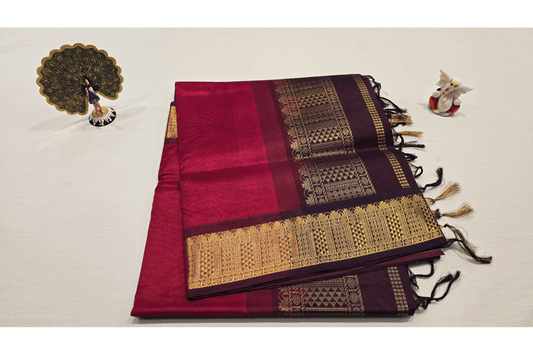 Shreenivas Silks Silk Cotton Saree PSSR014502