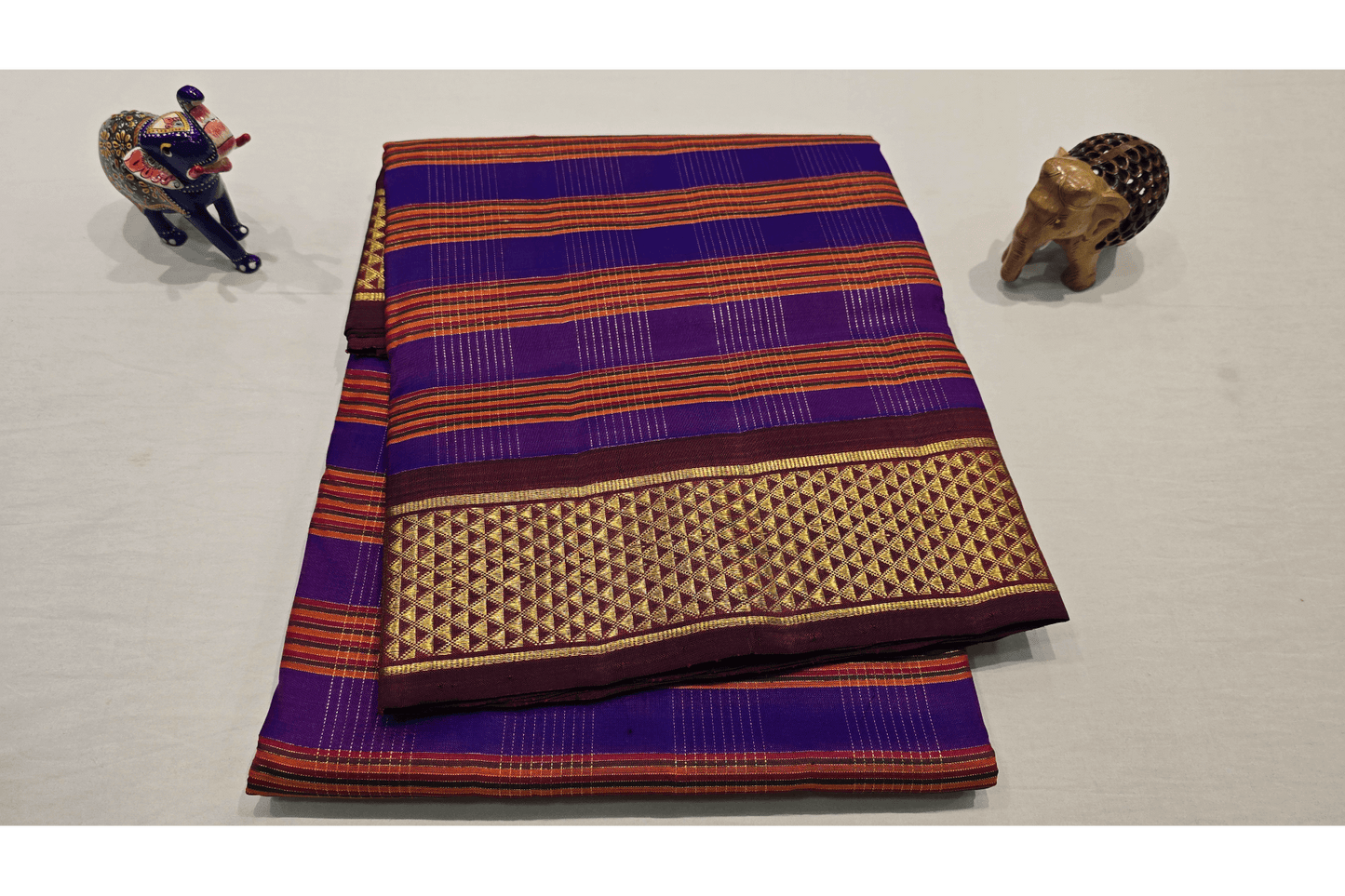 Shreenivas silks Nine And A Half Yards Silk Saree PSSR014526