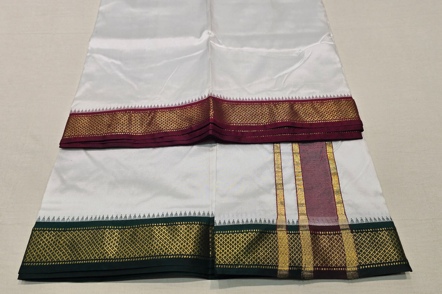 Silk Dhoti by Shreenivas silks PSSR01DH025