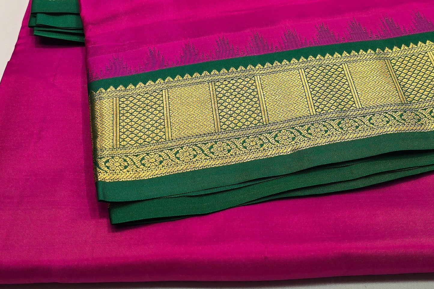 Nine And A Half Yards Silk Saree by A Silk Weave PSAC0901357