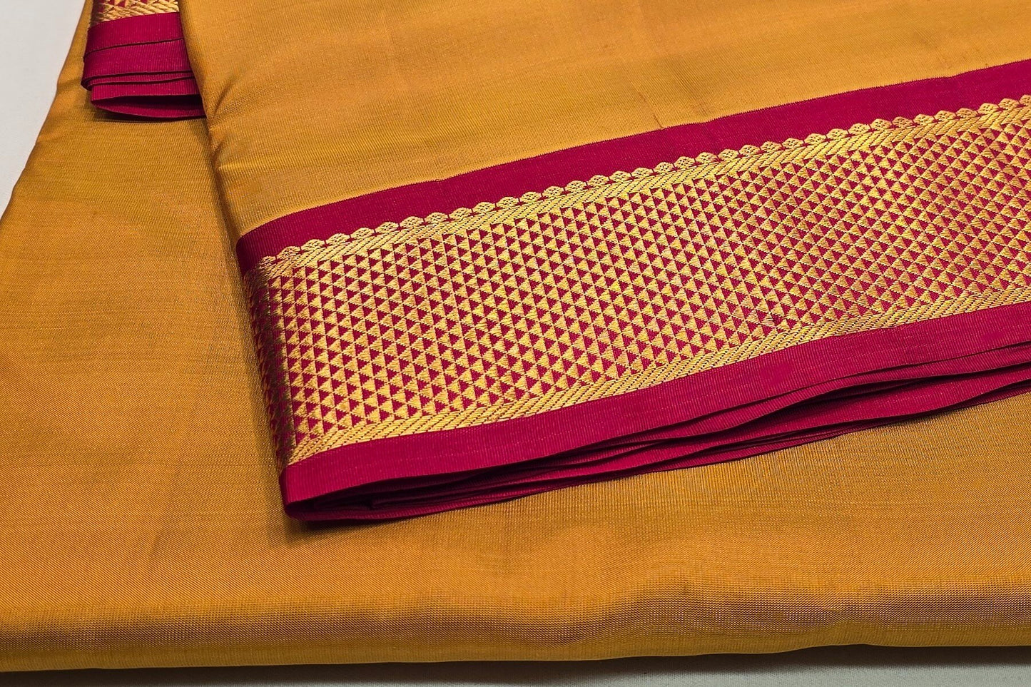 Nine And A Half Yards Silk Saree by A Silk Weave PSAC0901358