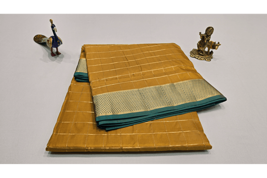 Nine And A Half Yards Silk Saree by A Silk Weave PSAC0901365