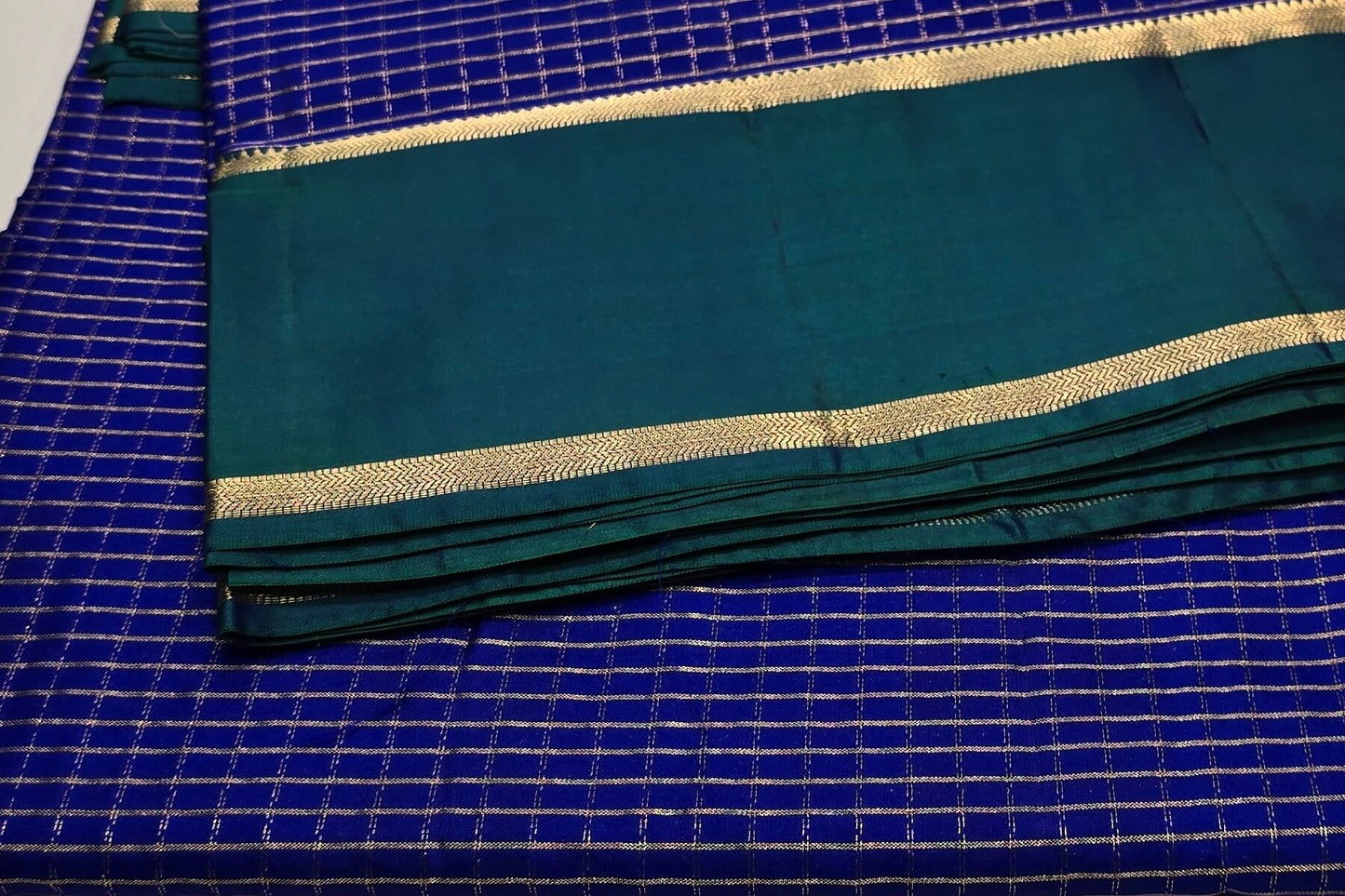 Nine And A Half Yards Silk Saree by A Silk Weave PSAC0901369