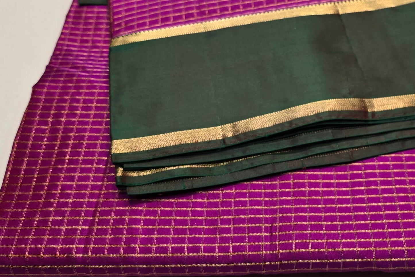 Nine And A Half Yards Silk Saree by A Silk Weave PSAC0901370