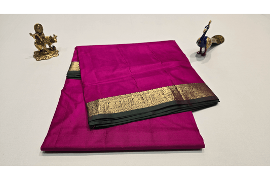 Nine And A Half Yards Silk Saree by A Silk Weave PSAC0901372