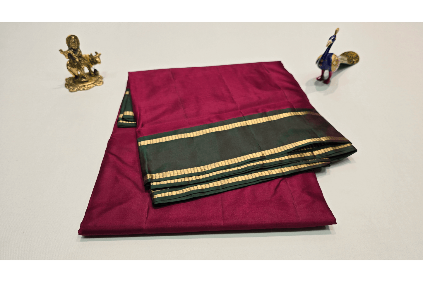 Nine And A Half Yards Silk Saree by A Silk Weave PSAC0901377