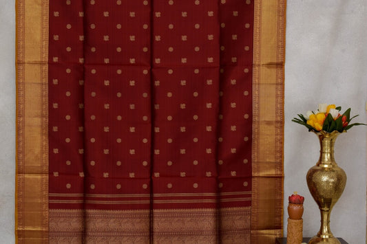 Wedding Kanjivaram silk saree by Rutambhara PSRB330001