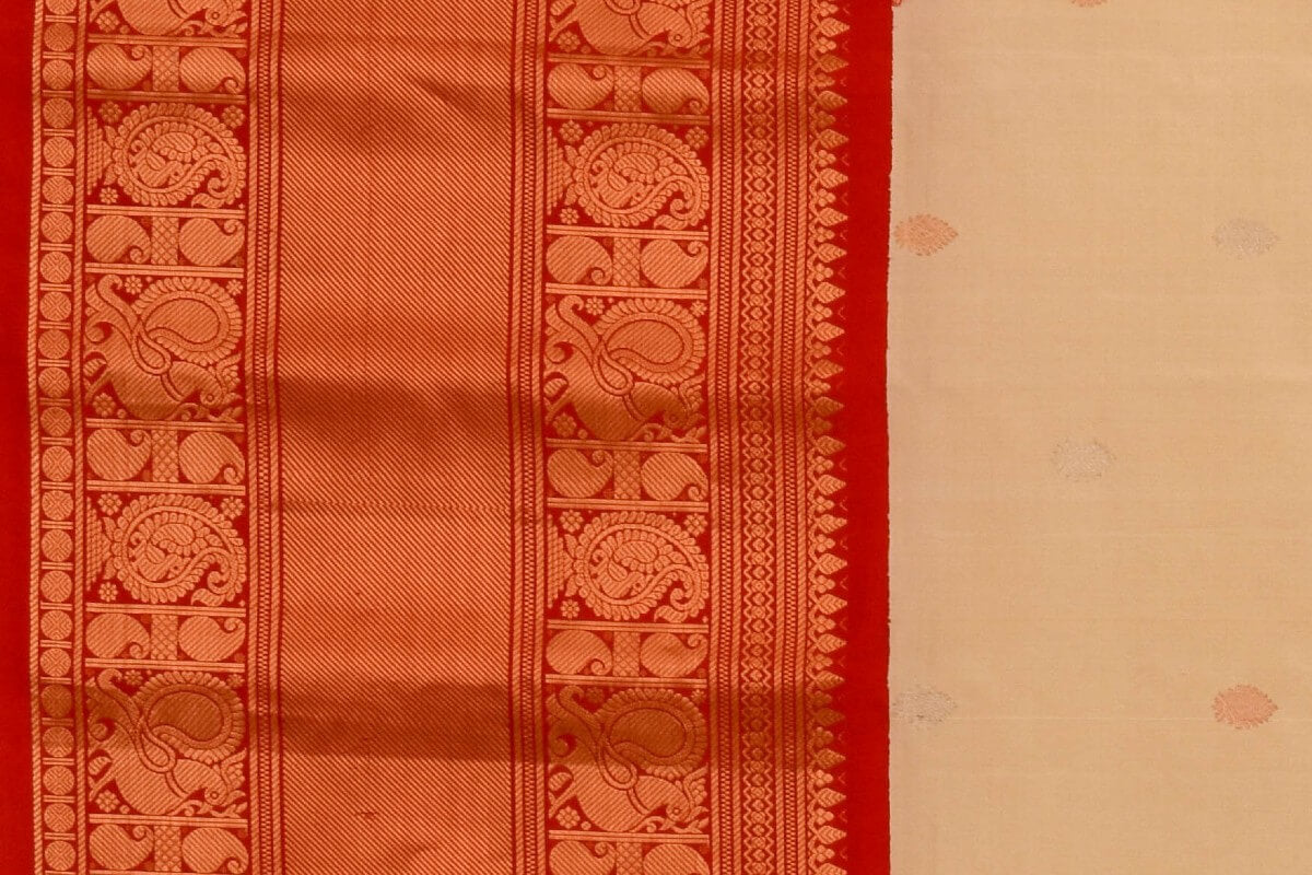 Gadwal silk saree Indo fabric  PSIF060087