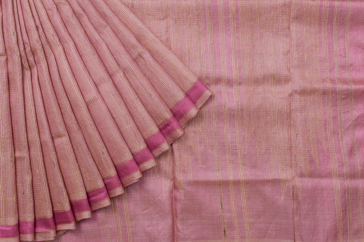 Bhagalpur Tussar Silk Saree by Kalakriti Weaves PSKL340004