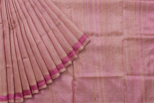 Bhagalpur Tussar Silk Saree by Kalakriti Weaves PSKL340004