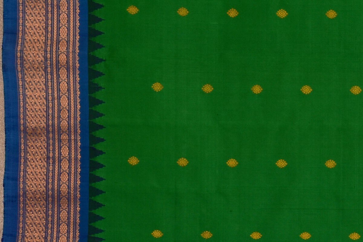 Gadwal silk saree Indo fabric  PSIF060093