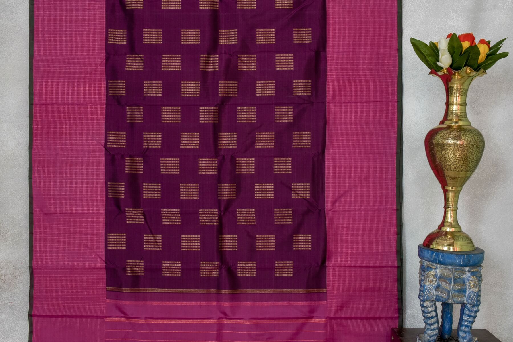 Kanjivaram silk saree PSSM05SMLRAM240306