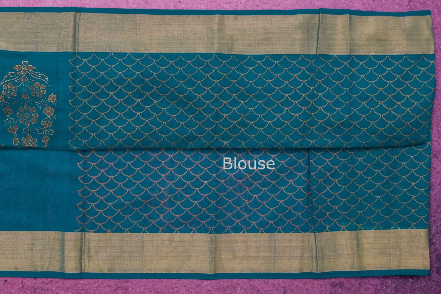 Chanderi Tussar Cotton Saree by Kalakriti Weaves PSKL340015