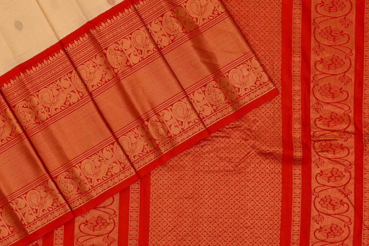 Gadwal silk saree Indo fabric  PSIF060087