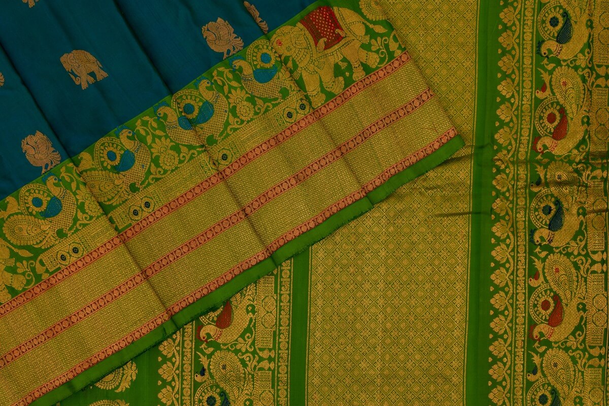 Gadwal silk sarees || Indo fabricPSIF060091