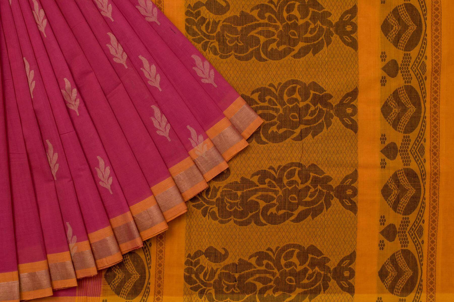 Chettinad Weaves Cotton Saree by Kalakriti Weaves PSKL340017