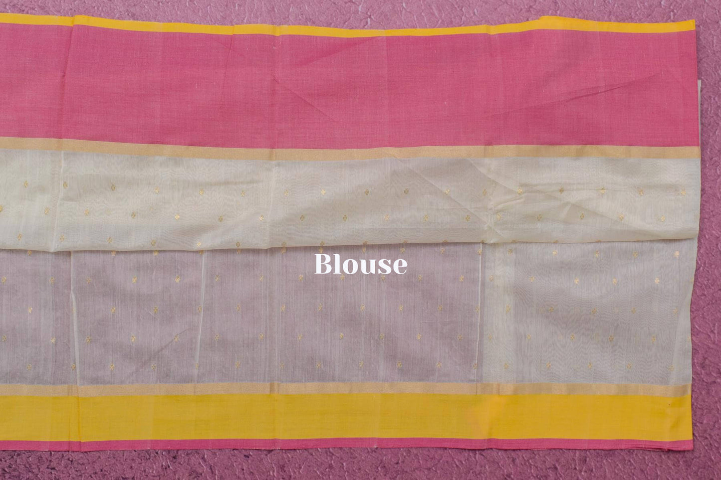 Chanderi Weaves Silk Cotton Saree by Kalakriti Weaves PSKL340021