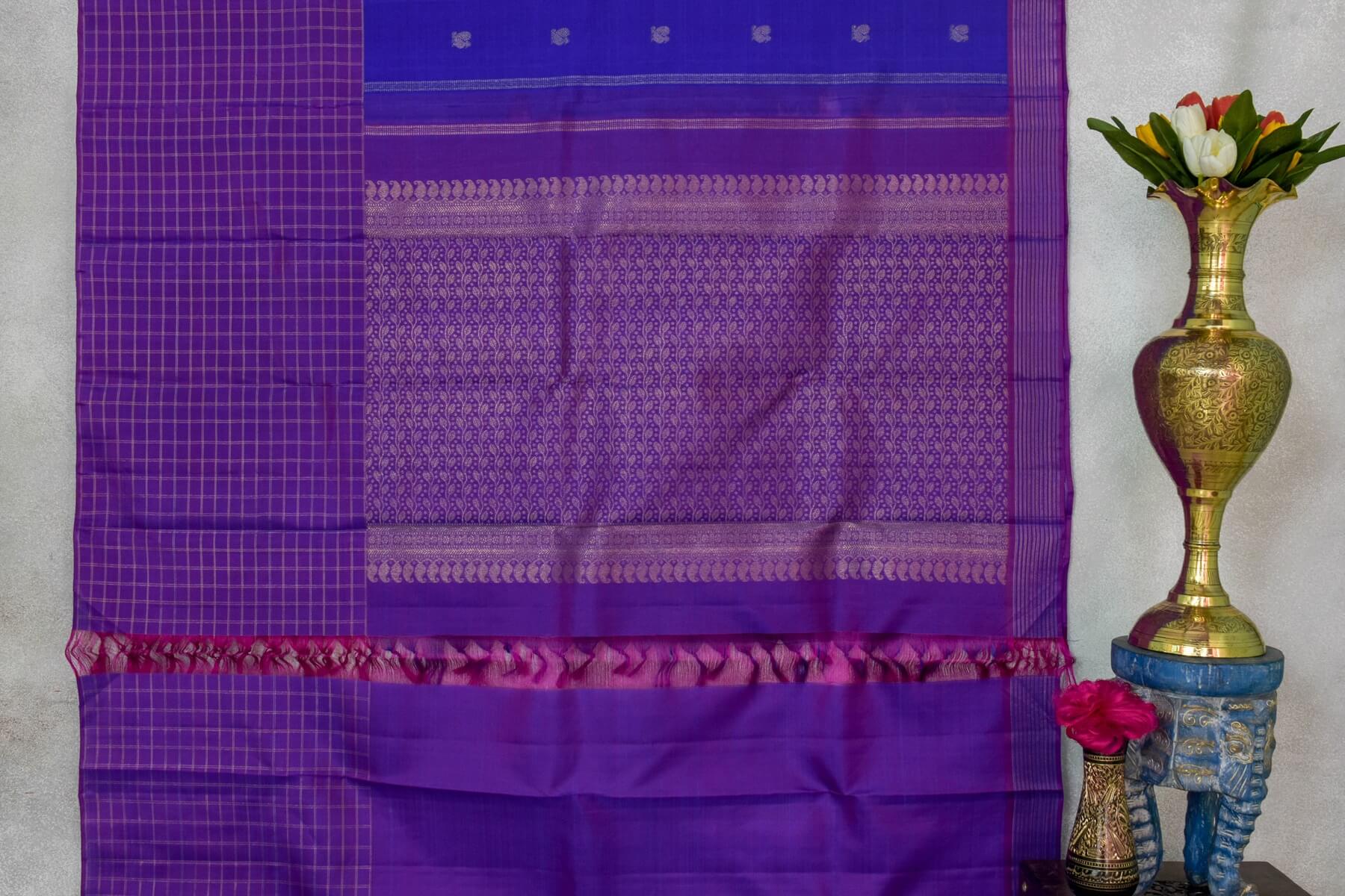 Sita mahalakshmi Kanjivaram silk saree PSSM05SMLRAM240328