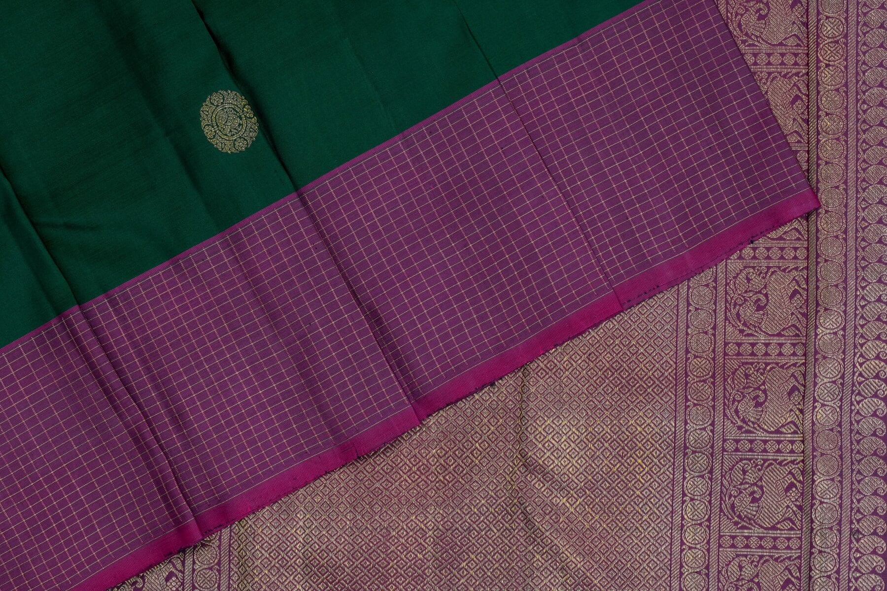 Sita mahalakshmi Kanjivaram silk saree PSSM05SMLRAM240330