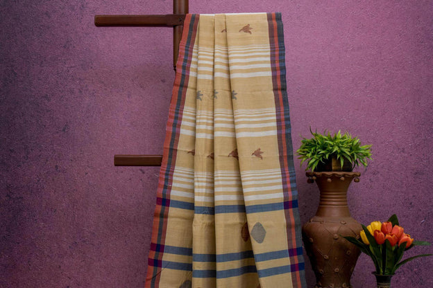 Bhagalpuri Cotton Saree by Kalakriti Weaves PSKL340050