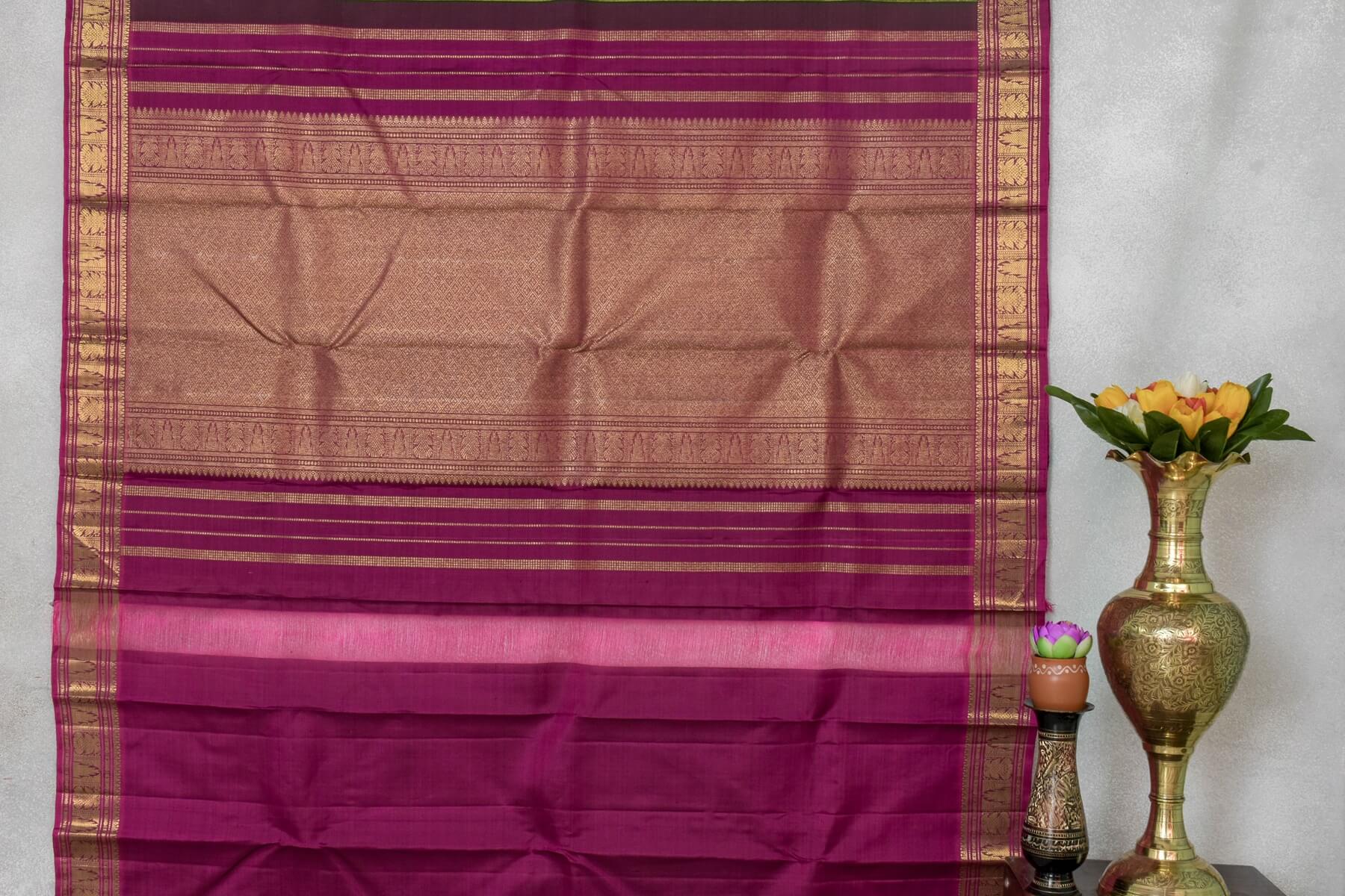 Sita mahalakshmi Kanjivaram silk saree PSSM05SMLRAM240301