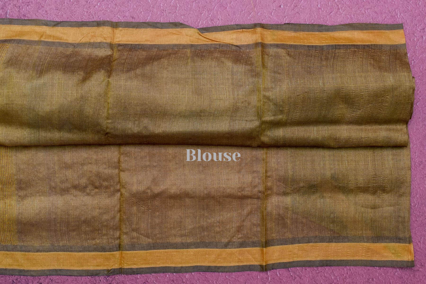 Bhagalpur Tussar Silk Saree by Kalakriti Weaves PSKL340046