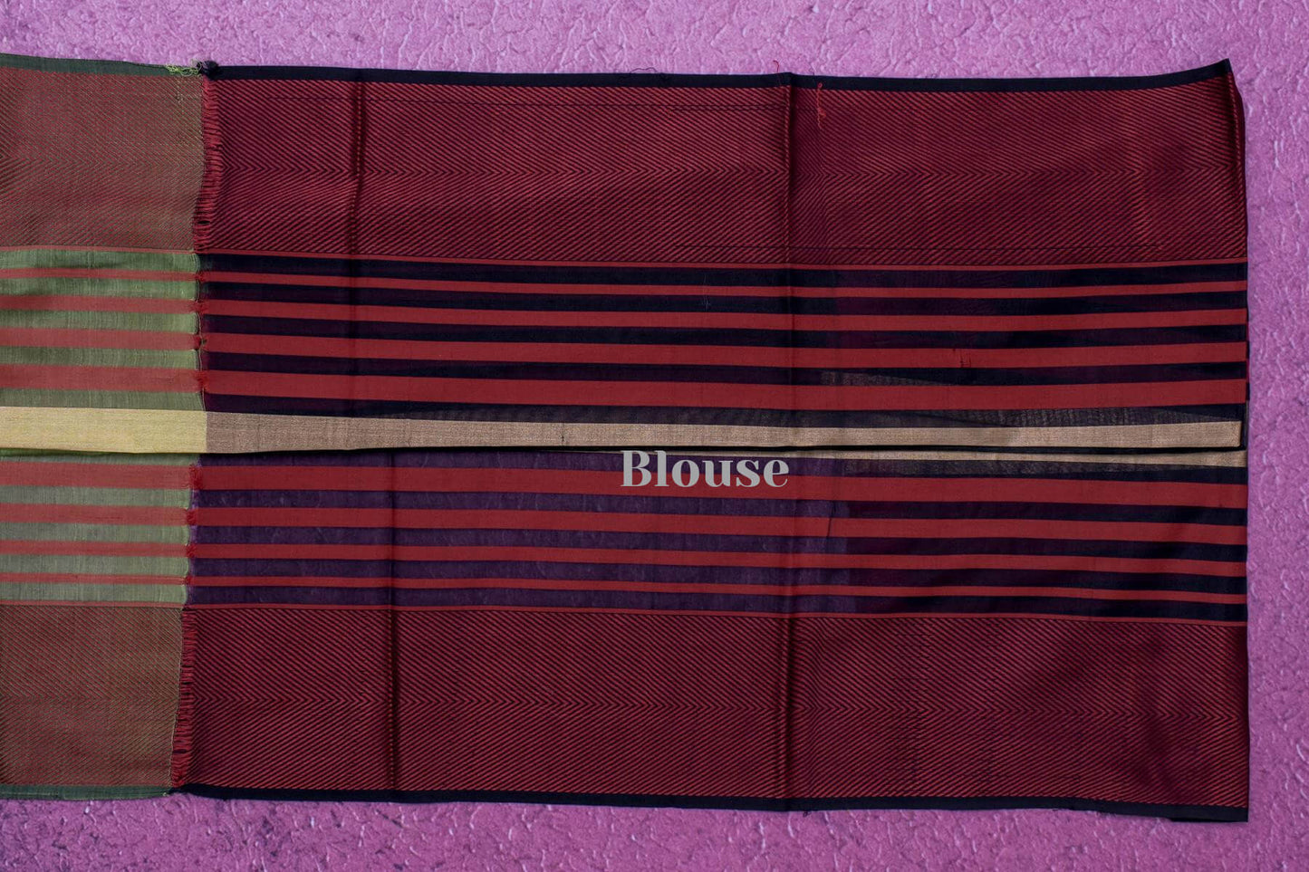 Bhagalpur Silk Cotton Saree by Kalakriti Weaves PSKL340048