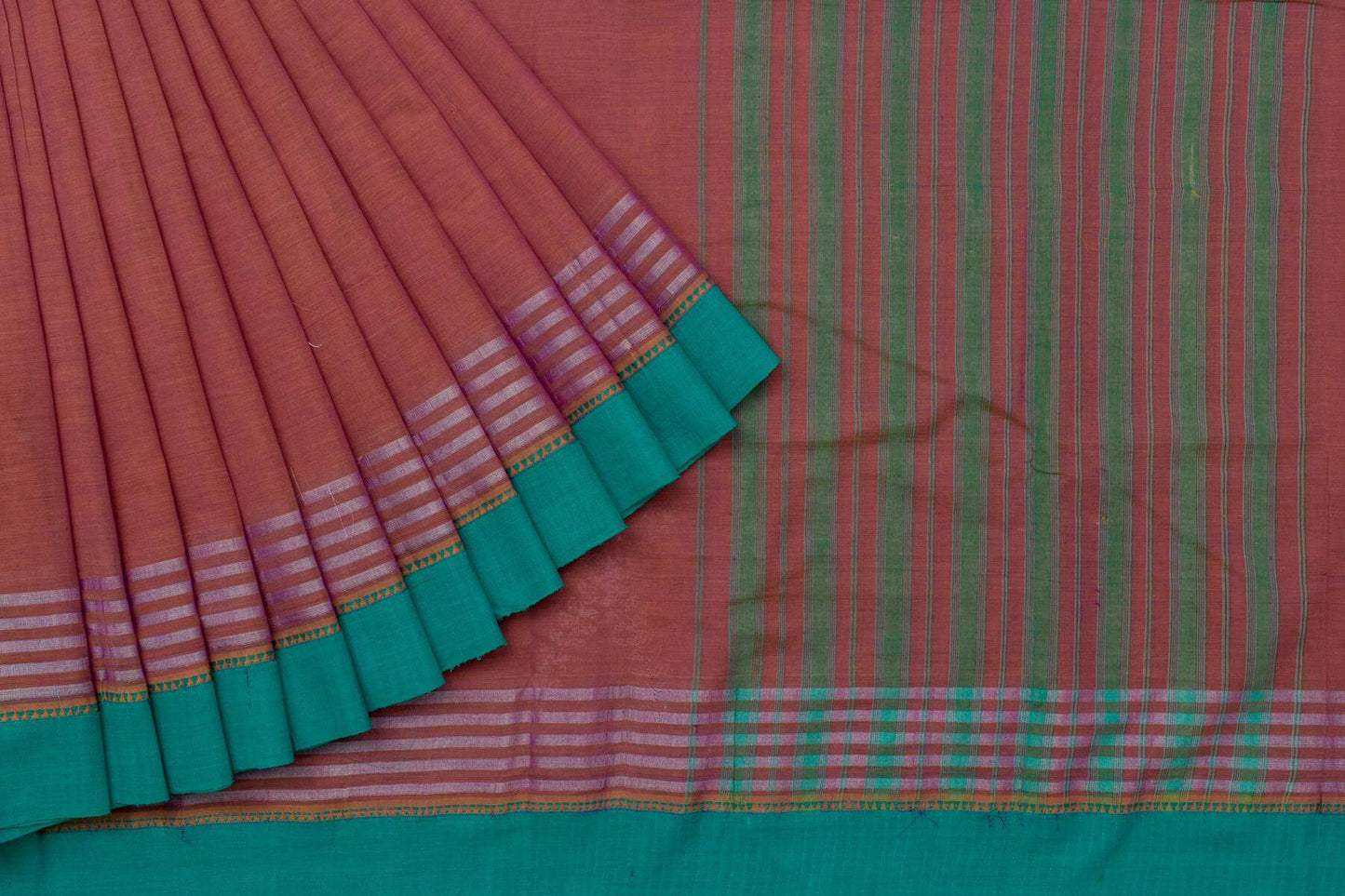 Bhagalpur Cotton Saree by Kalakriti Weaves PSKL340056