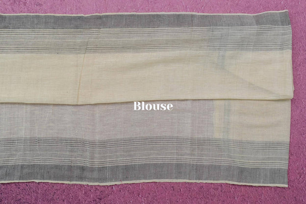 Bhagalpur Cotton Saree by Kalakriti Weaves PSKL340057