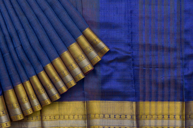 Chanderi Silk Cotton Saree by Kalakriti Weaves PSKL340068