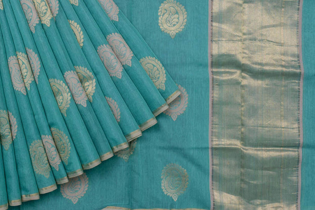 Bhagalpur Tussar Cotton Saree by Kalakriti Weaves PSKL340071