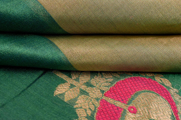 Bhagalpur Tussar Silk Saree by Kalakriti Weaves PSKL340072