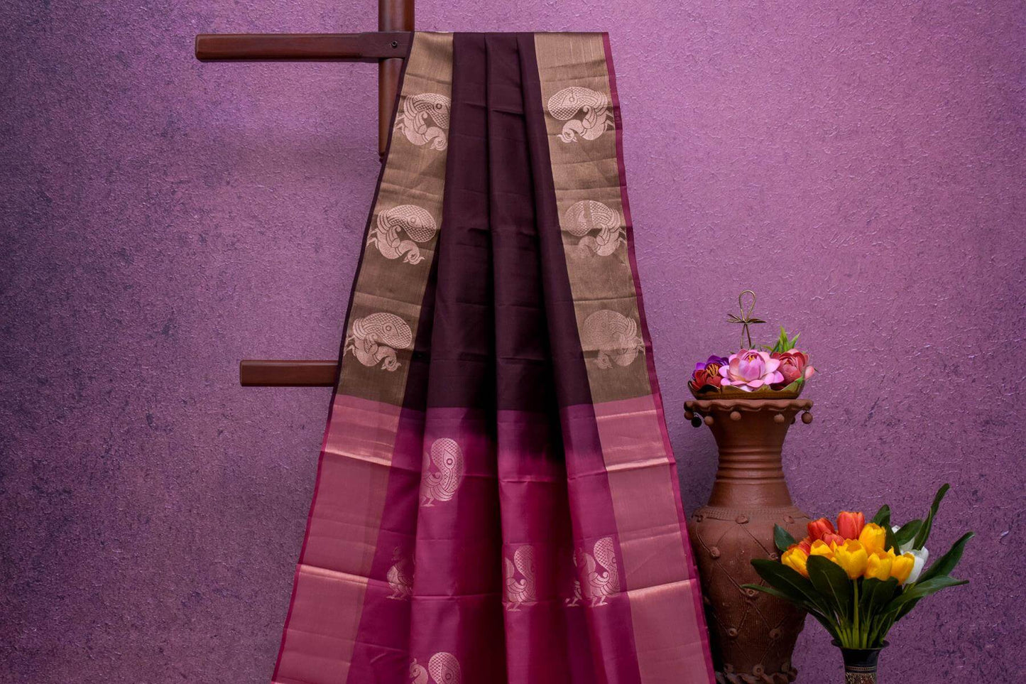 Light Weight Kanjivaram Silk Saree by Shreenivas Silks PSSR014672