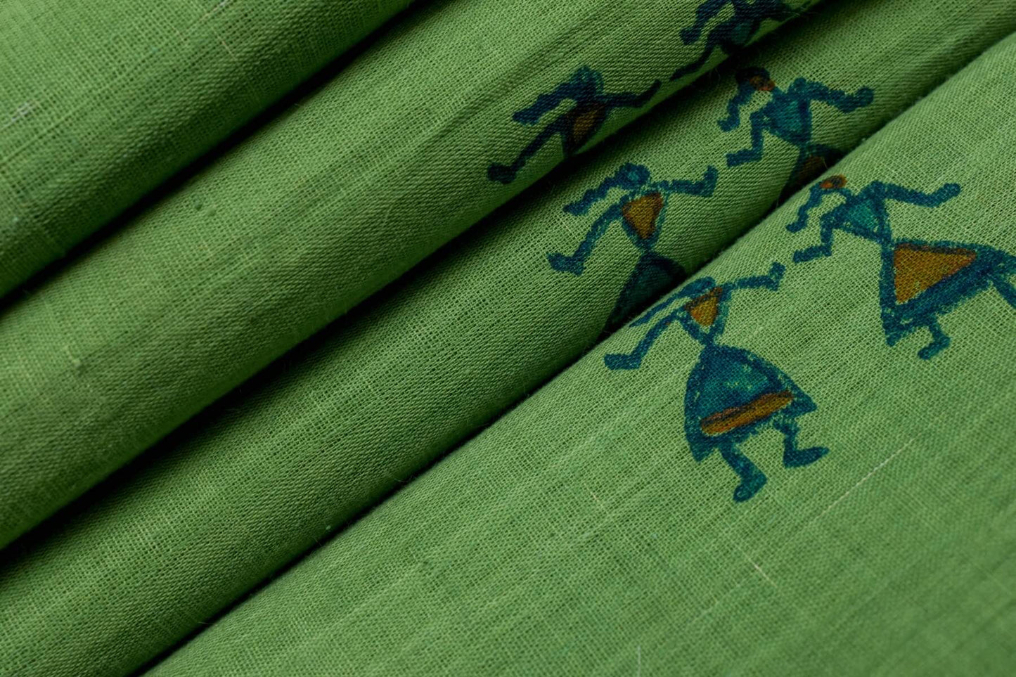 Block printed Cotton saree by Sameeksha PSSH340014