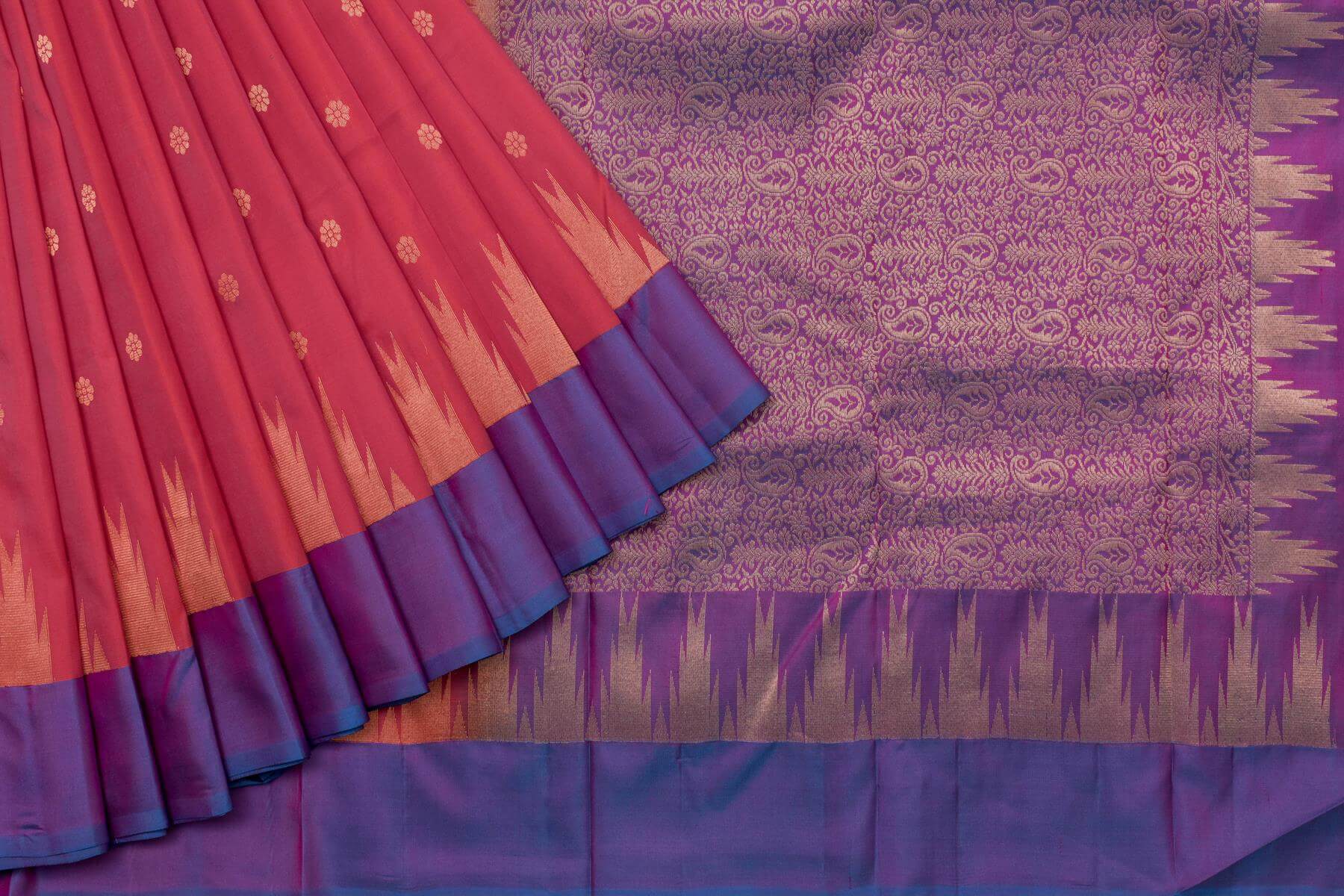 Light Weight Kanjivaram Silk Saree by Shreenivas Silks PSSR014713