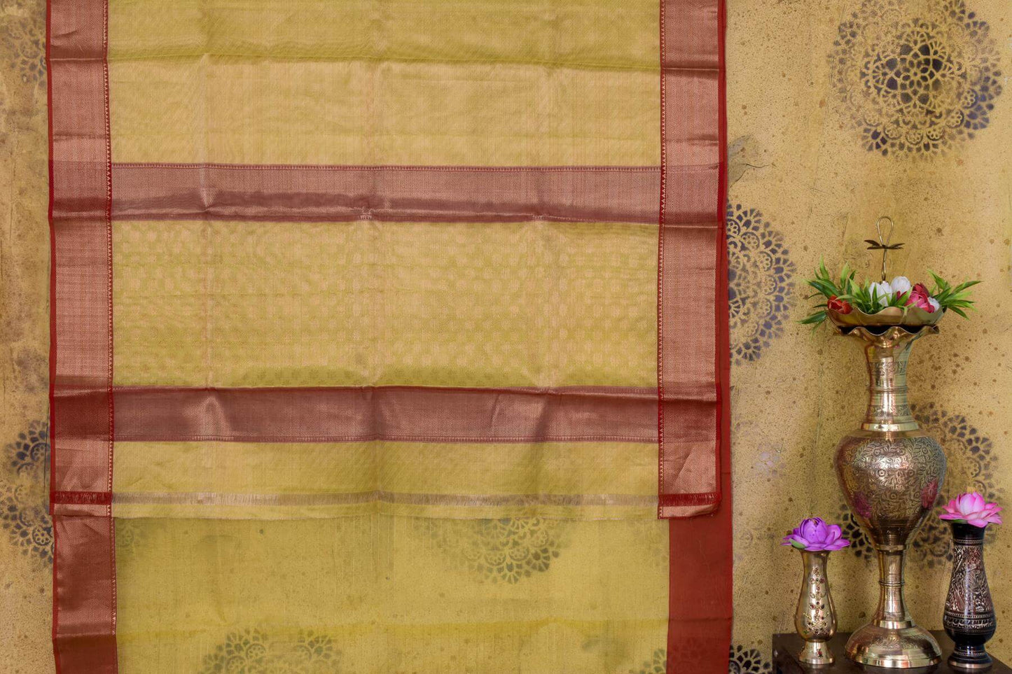 Silk cotton tissue saree Rutambhara  PSRB330115