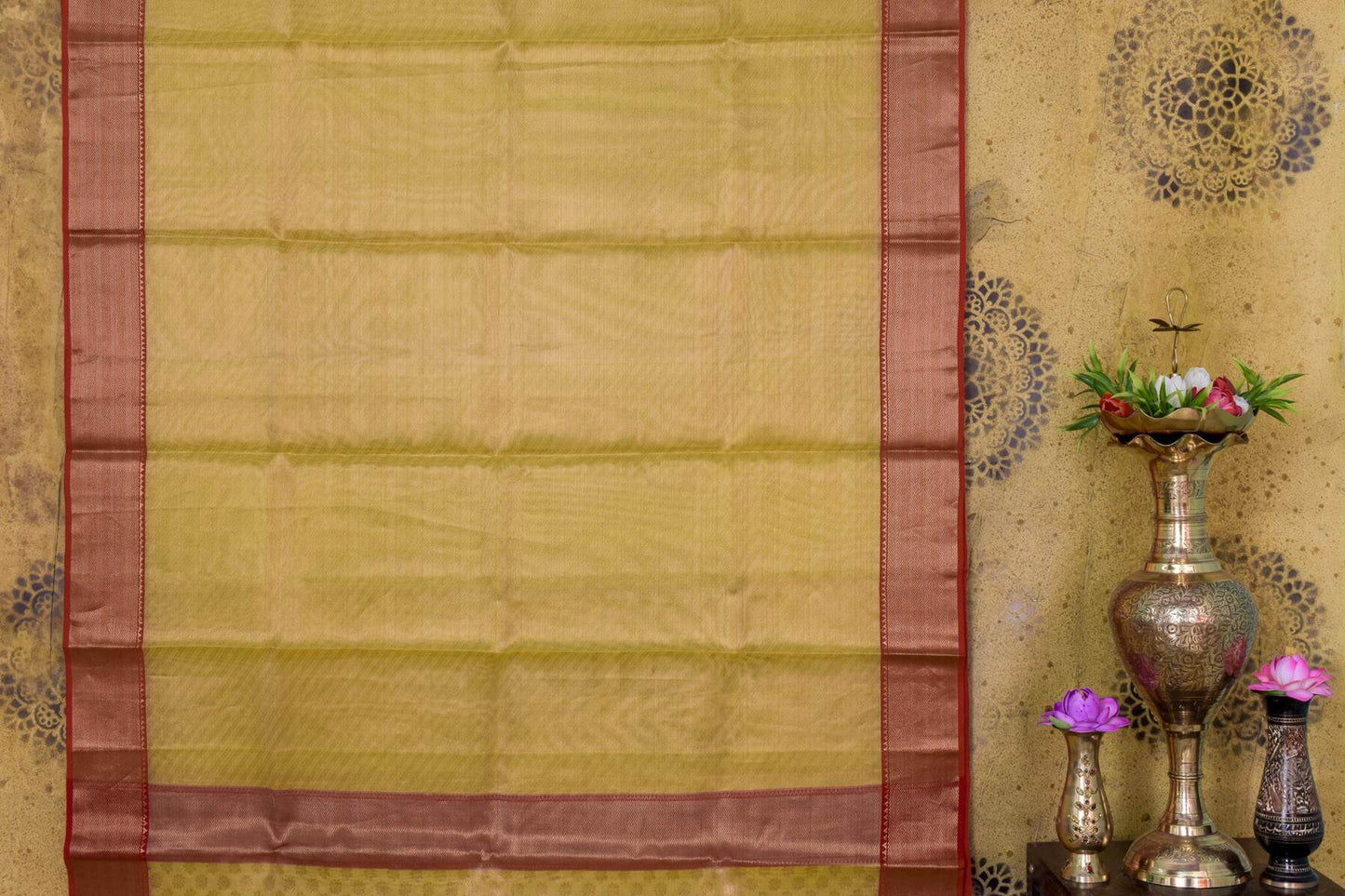 Silk cotton tissue saree Rutambhara  PSRB330115