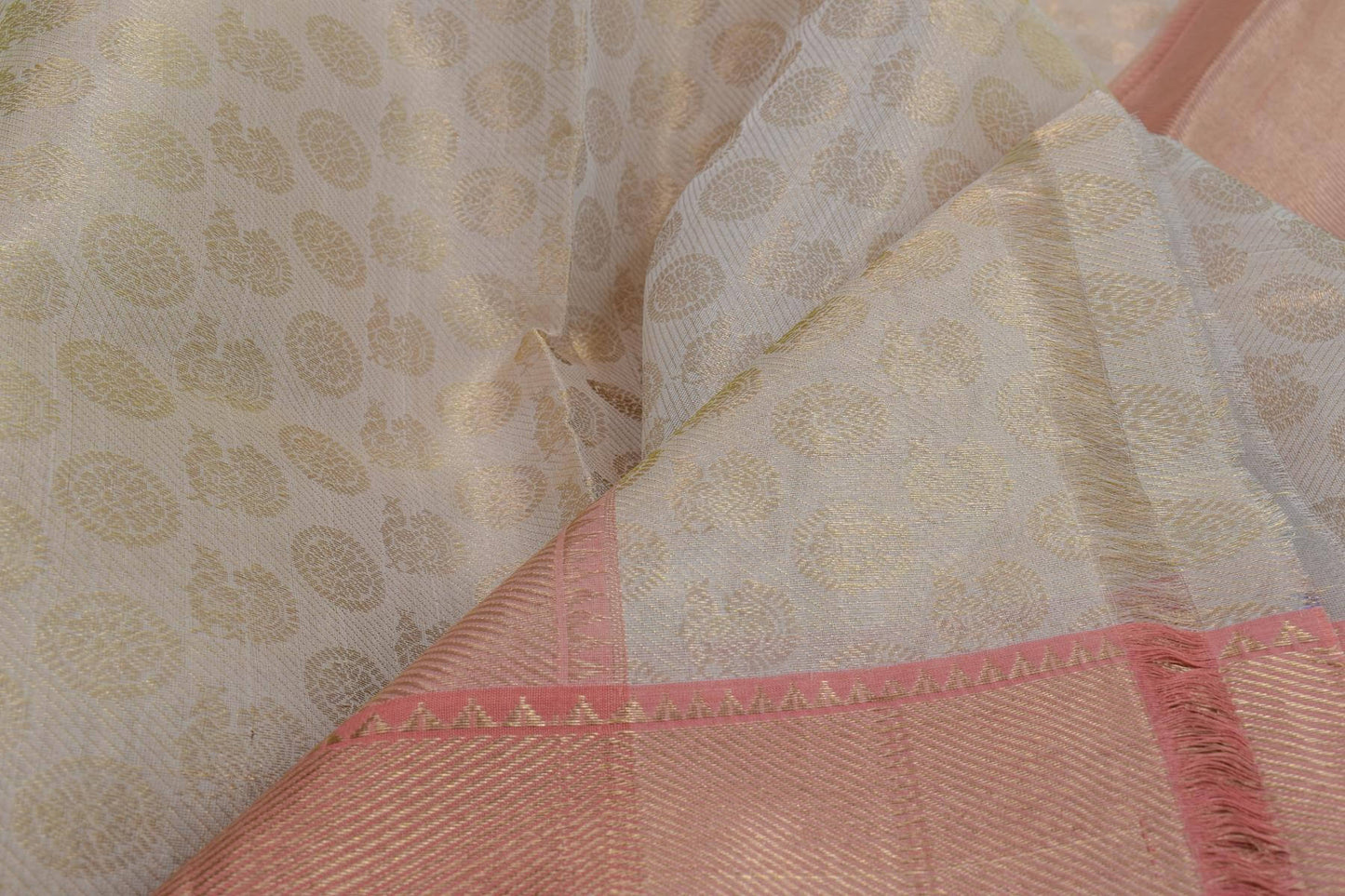 Rutambhara Silk cotton tissue saree PSRB330113